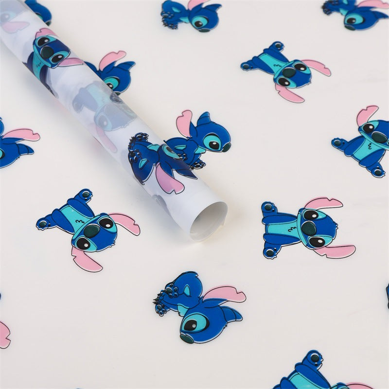 Stitch Flower Wrapping Paper
