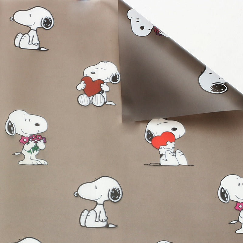 SNOOPY FLOWER WRAPPING PAPER