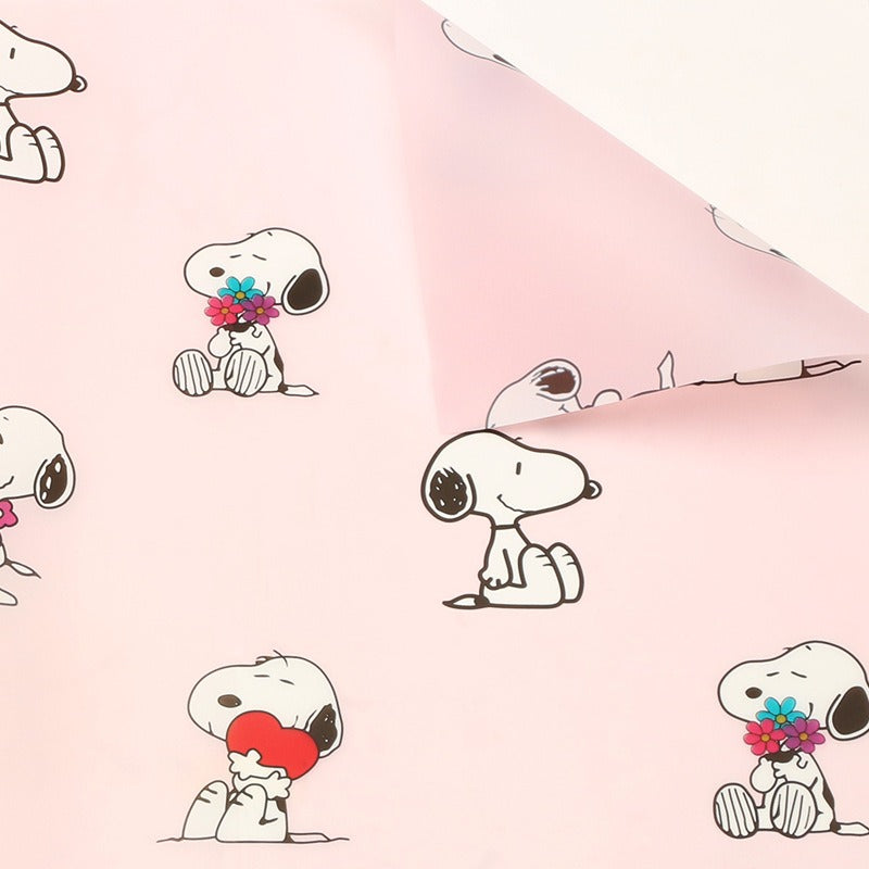SNOOPY FLOWER WRAPPING PAPER